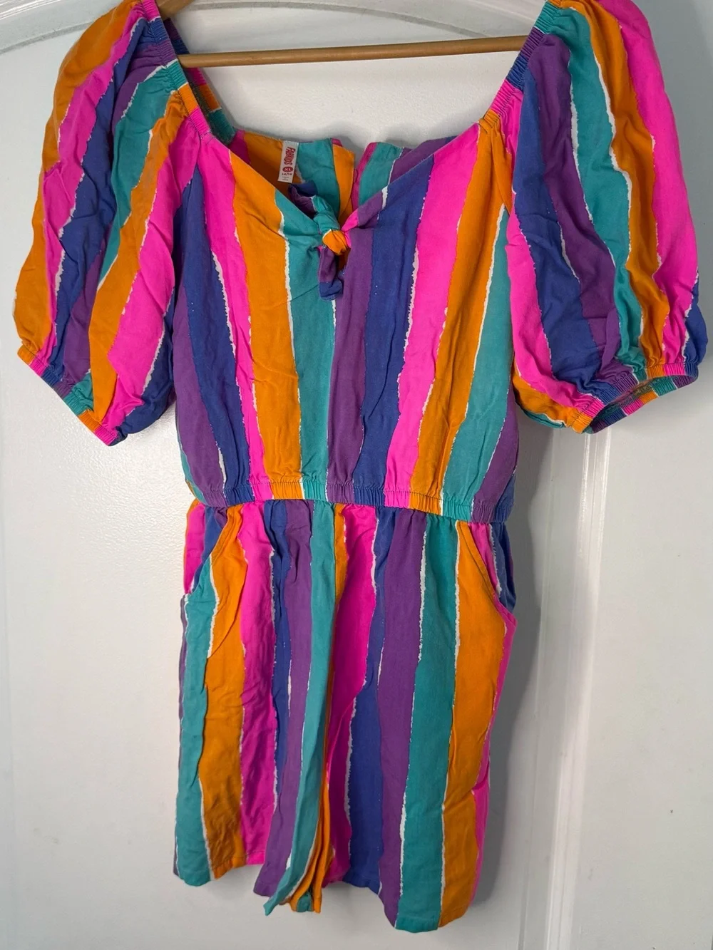 3-For-1: Multicolor Romper,NWT-Multicolor Dress &Lightweight Denim Pants Romper